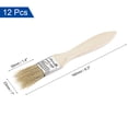 thumbnail image 2 of Pincel de Cerda Natural de 1 pulgada con Mango de Madera 12 Pack, 2 of 5