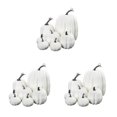 thumbnail image 1 of stanreset 8pcs/set Pumpkin For Decoration Realistic VersatilityFor Thanksgiving And Halloween Themes white 3Set, 1 of 6