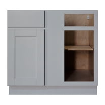 Sunny Wood Gsb42bc-A Grayson 36" Wide X 34-1/2" High Blind Corner Base Cabinet - Grey