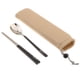 thumbnail image 1 of Juego de cubiertos Perfecl Vajilla Portátil de Acero Inoxidable con Estuche Palillos Negro, 1 of 8