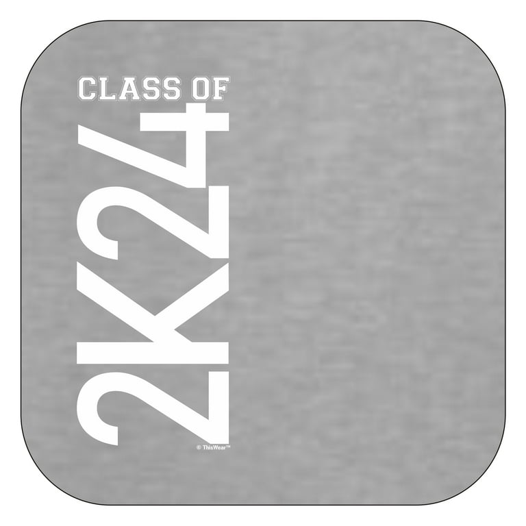 Graduation Decorations Class of 2024 2K24 Graduation Short Sleeve Unisex  T-Shirt Large Sport Grey 