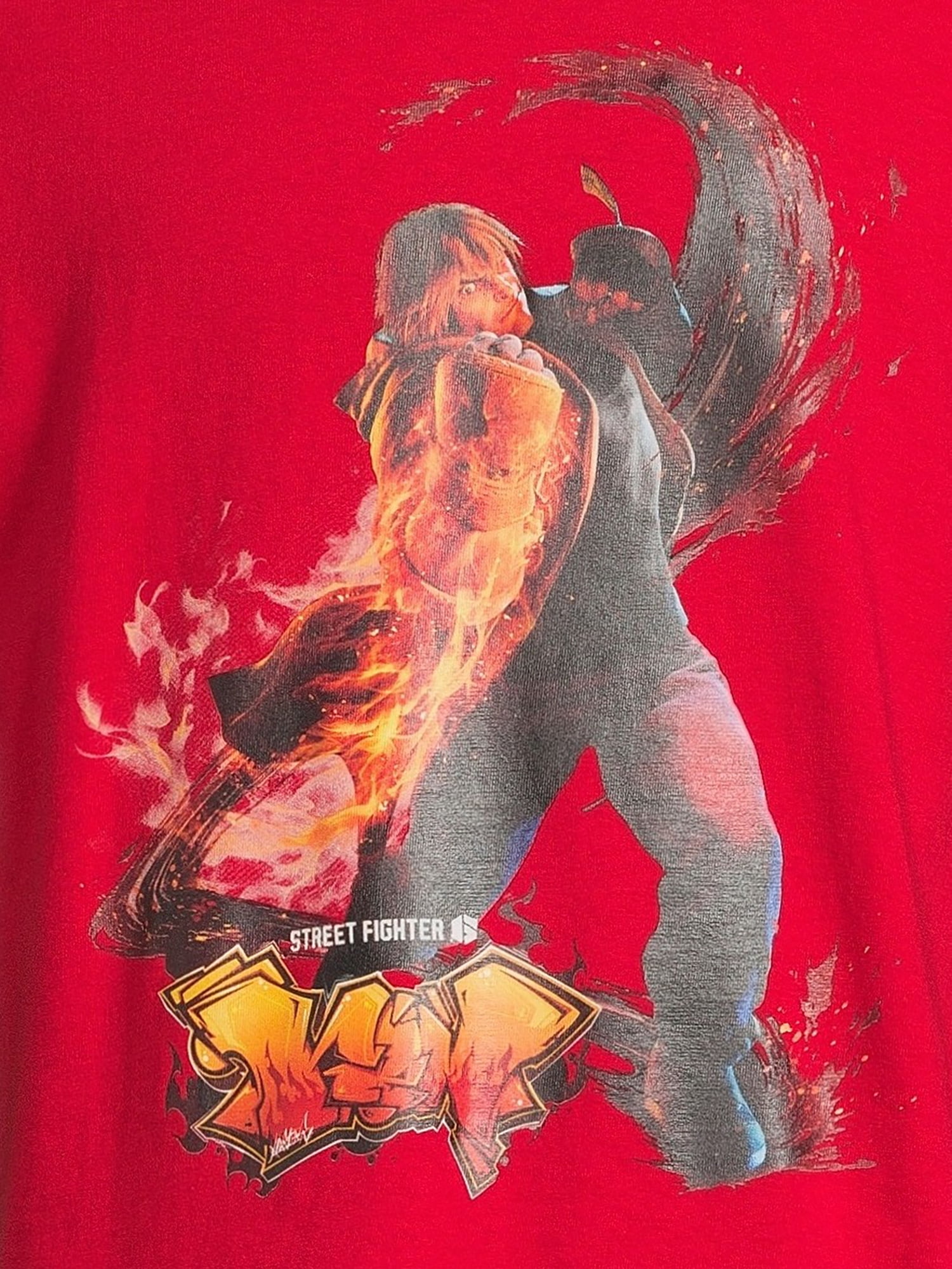 Street Fighter Men's & Big Men's Graphic Tee Shirt, 2-Pack, Sizes S-3XL