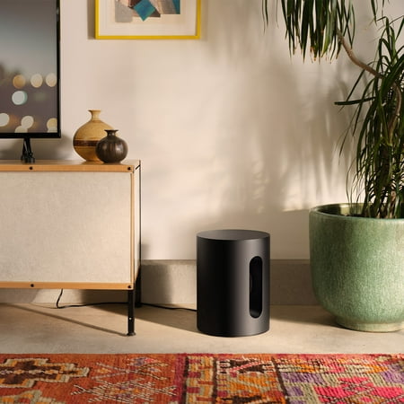 Sonos - Sub Mini Dual 6" Wifi Subwoofer - Black