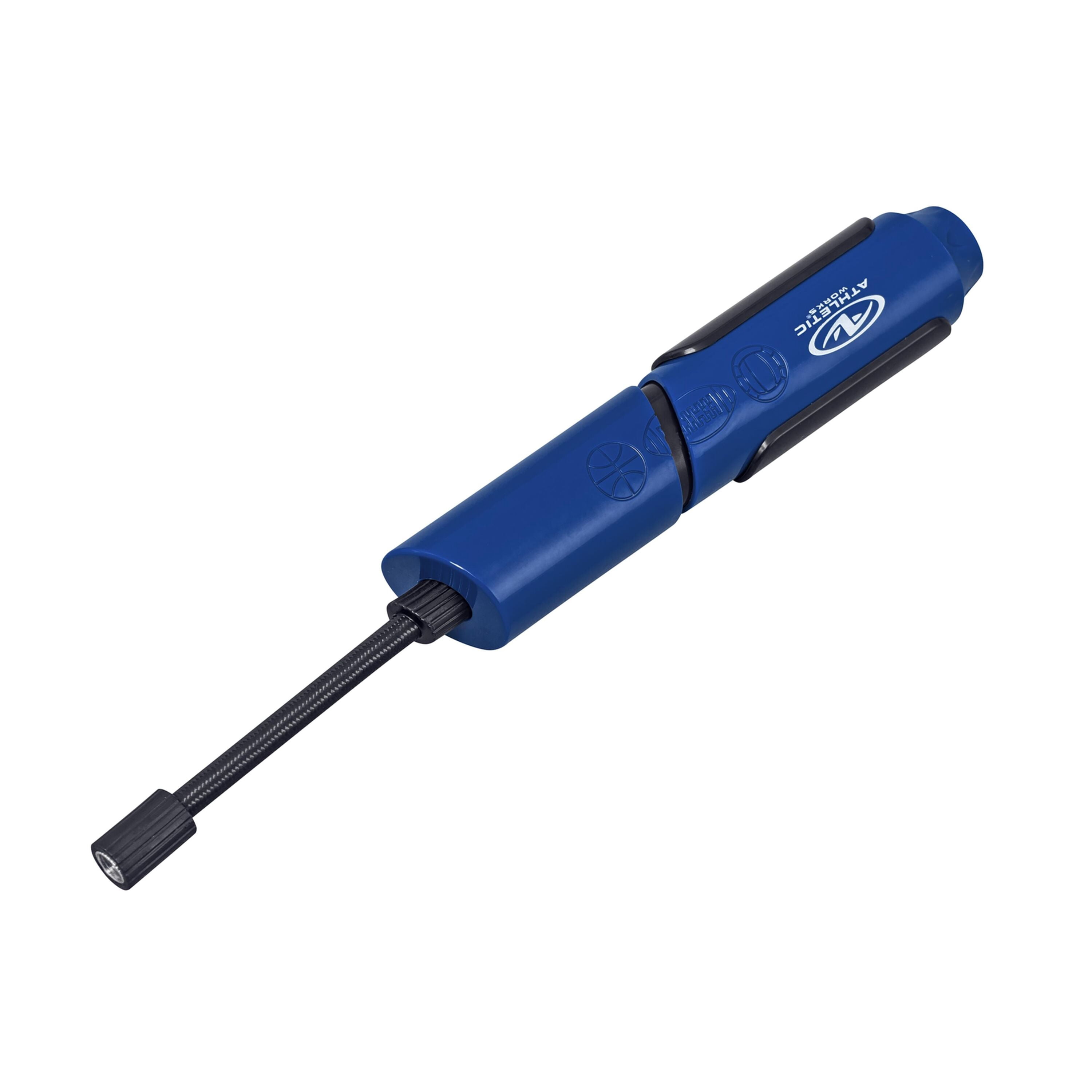 Athletic Works 7" Sport Manual Plastic Air Pump, Blue