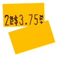 thumbnail image 5 of Fluorescent Orange Pricing Labels for Monarch 1131 Price Gun - 8 Rolls, 20,000 Pricemarking Labels, 5 of 6
