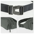thumbnail image 3 of Unique Bargains 1 Pc Comfortable Running Belt Double Layer Sports Waist Bag for Sports Phone Keys Gray, 3 of 6