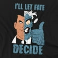 thumbnail image 2 of Batman The Animated Series T-Shirt Fate Decide Unisex Graphic Tee For Men & Women, 2 of 7
