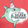 thumbnail image 3 of CafePress - Shark Birthday T Shirt - Womens Tri-blend T-Shirt, 3 of 4