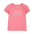 thumbnail image 3 of Conjunto Carter's Child of Mine Talla 12M Con Print de Little Sister para Niña Rosa, 3 of 4