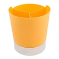 thumbnail image 1 of Soporte para carrito de condimentos Zulema Dispensador de soporte de paja Amarillo, 1 of 8