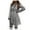 Gray, variant on Aayomet Winter Coats For Women Plus Size Women's Lightweight Quilted Longer Length Coat,Black M