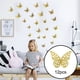 thumbnail image 1 of Xihbxyly Pegatinas de Pared Doradas 3D, Decoración Mágica para El Hogar, Fáciles de Despegar y Pegar, Adhesión Duradera, Decoración para Bodas o Baby Shower, Color Oro Rosa y Dorado, Juego de 12 Piez, 1 of 7