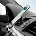 thumbnail image 4 of Magnetic Phone Holder Car AC Vent Clip Mount + TWO Nakedcellphone Magnet Adapters, UNIVERSAL, 4 of 6