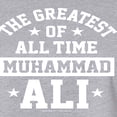 thumbnail image 3 of Muhammad Ali - Boxing Legend - All Time Greatest Star - Juniors Cropped Cotton Blend T-Shirt, 3 of 5