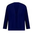 thumbnail image 3 of Babysbule Womens Cardigans Women's Casual Blouse Soft Loose Cardigan Knitted Sweater Cropped Tops Women's Top Blouse, 3 of 5