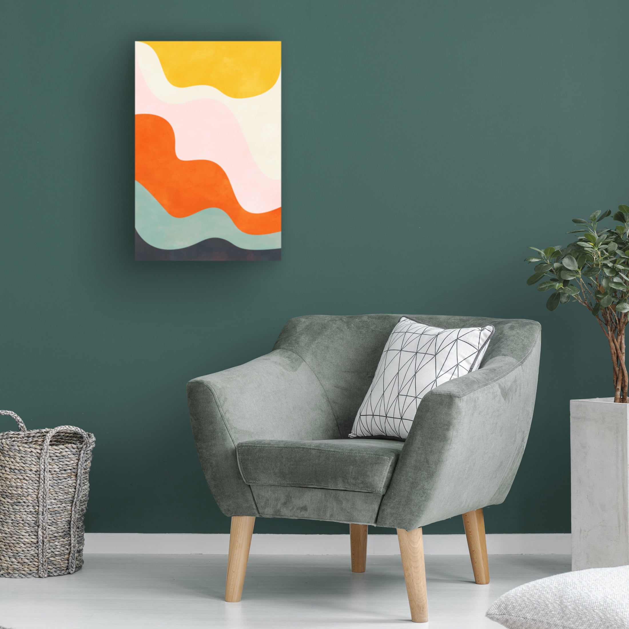 Trademark Fine Art Ana Rut Bre Friendly Colors3 Canvas Wall Art