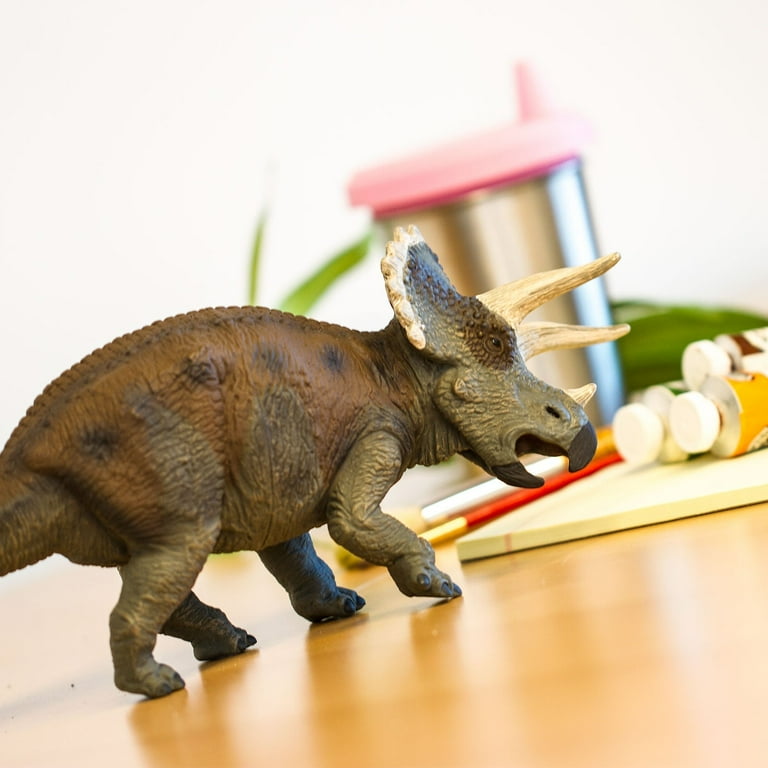 Figurine dinosaure : Tricératops Schleich en multicolore