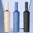 thumbnail image 2 of Reinforced 24-Bone Umbrella, Men's Business Strong And Durable Wind-resistant Umbrella, Anti-UV Sunscreen Umbrella Women's Sunny, 2 of 9