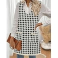thumbnail image 3 of Zeagoo Fall Dresses for Women 2025 Sleeveless Leopard Vest Dresses with Pockets V Neck Knit Sweater Vest Dress Business Casual Pullover Sweater, 3 of 6