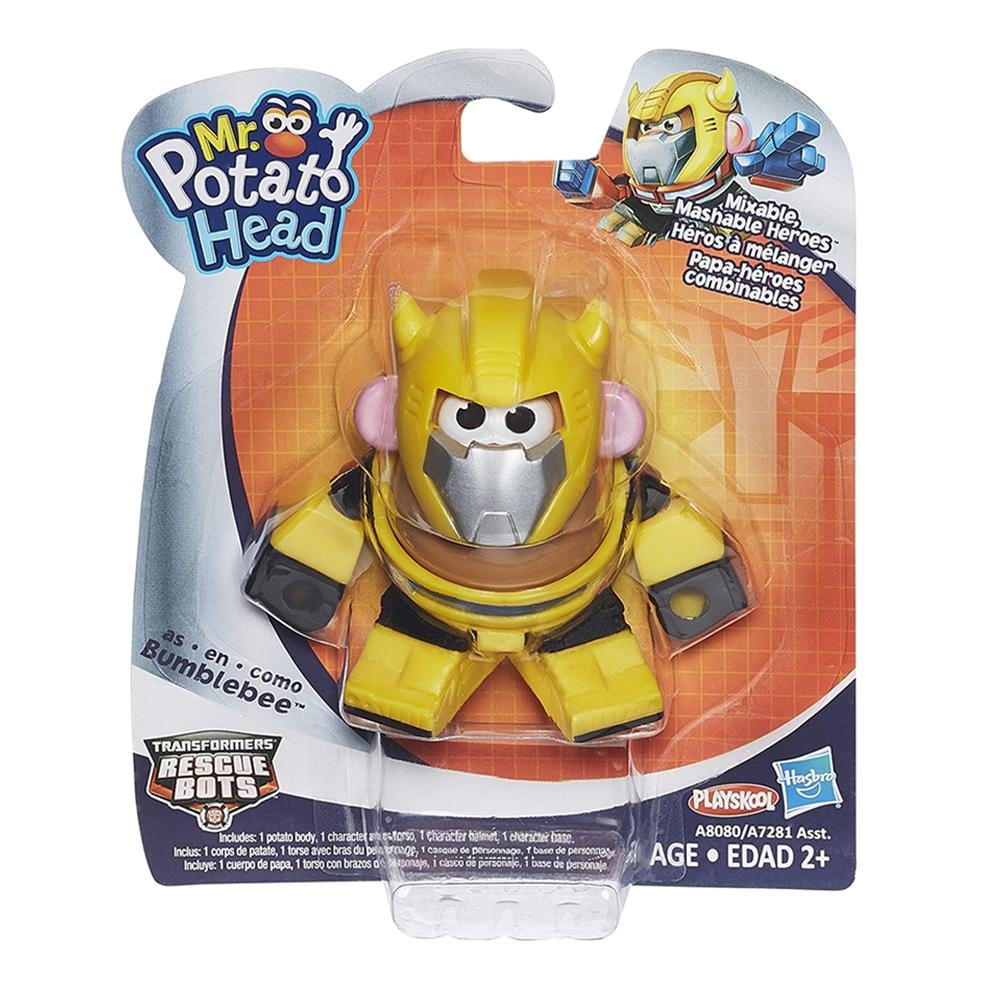 Señor Cara de Papa Playskool Mash Ups Transformers Bumblebee