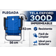 thumbnail image 5 of 2 Silla Plegable de Playa Camping Exterior Resistente Cómoda negro, 5 of 8