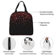thumbnail image 2 of Kdxio Rose Gold Glitter1 Print Insulated Lunch Bag,Reusable Tote Lunch Box for Women Men,Leakproof Cooler Lunch Bags for Work Office Travel Picnic, 2 of 6
