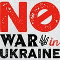 thumbnail image 3 of CafePress - No War In Ukraine Long Sleeve T Shirt - Unisex Cotton Long Sleeve T-Shirt, 3 of 4