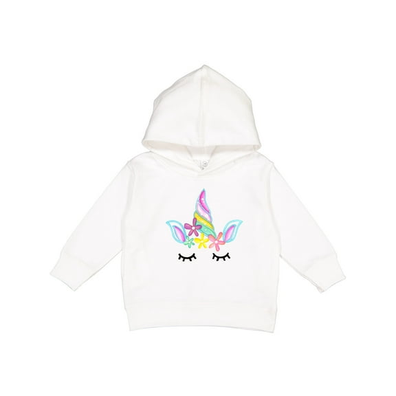 Inktastic Unicorn Face Toddler Hoodie
