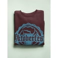thumbnail image 3 of Oktoberfest Rubber Stamp Sweatshirt Women -Image by Shutterstock, Female Small, 3 of 4