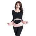 thumbnail image 4 of Pregnant Women Belts Maternity Belly Belt Waist Care Abdomen Support Belly Band Back Brace Pregnancy Protector,black,M, 4 of 7