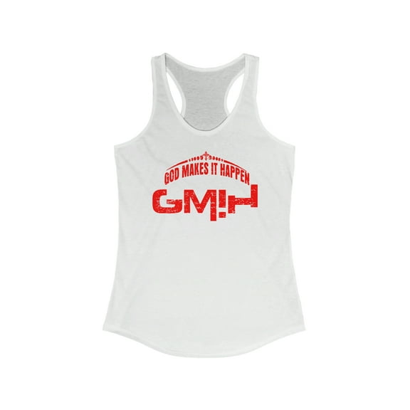 GMIH Brand-Women's Racerback Tank "Faithful Fashion: Christian T-Shirt for Women" XS-2XL