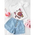 thumbnail image 3 of Cute Mewmmy With Candy T-Shirt Toddler -Image by Shutterstock,  2 Toddler, 3 of 4