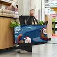 thumbnail image 6 of Christmas sled Large-capacity Foldable Reusable Shopping Bag: Oxford Cloth, Storage Bins, Collapsible Bucket, Storage Bin, 6 of 7
