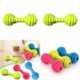 thumbnail image 5 of Heavyweight Rubber Dog Chew Toys for Aggressive Chewers Long-Lasting Rugged Chew Toys Pet Teething Toys for Teeth Cleaning and Mental Stimulation, 4.72 inch, Green, 5 of 9