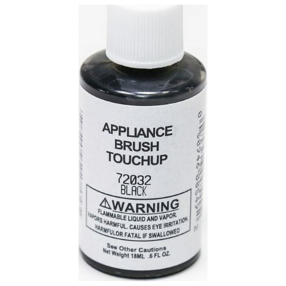 72032 Whirlpool Black Appliance Touch Up Paint OEM 72032