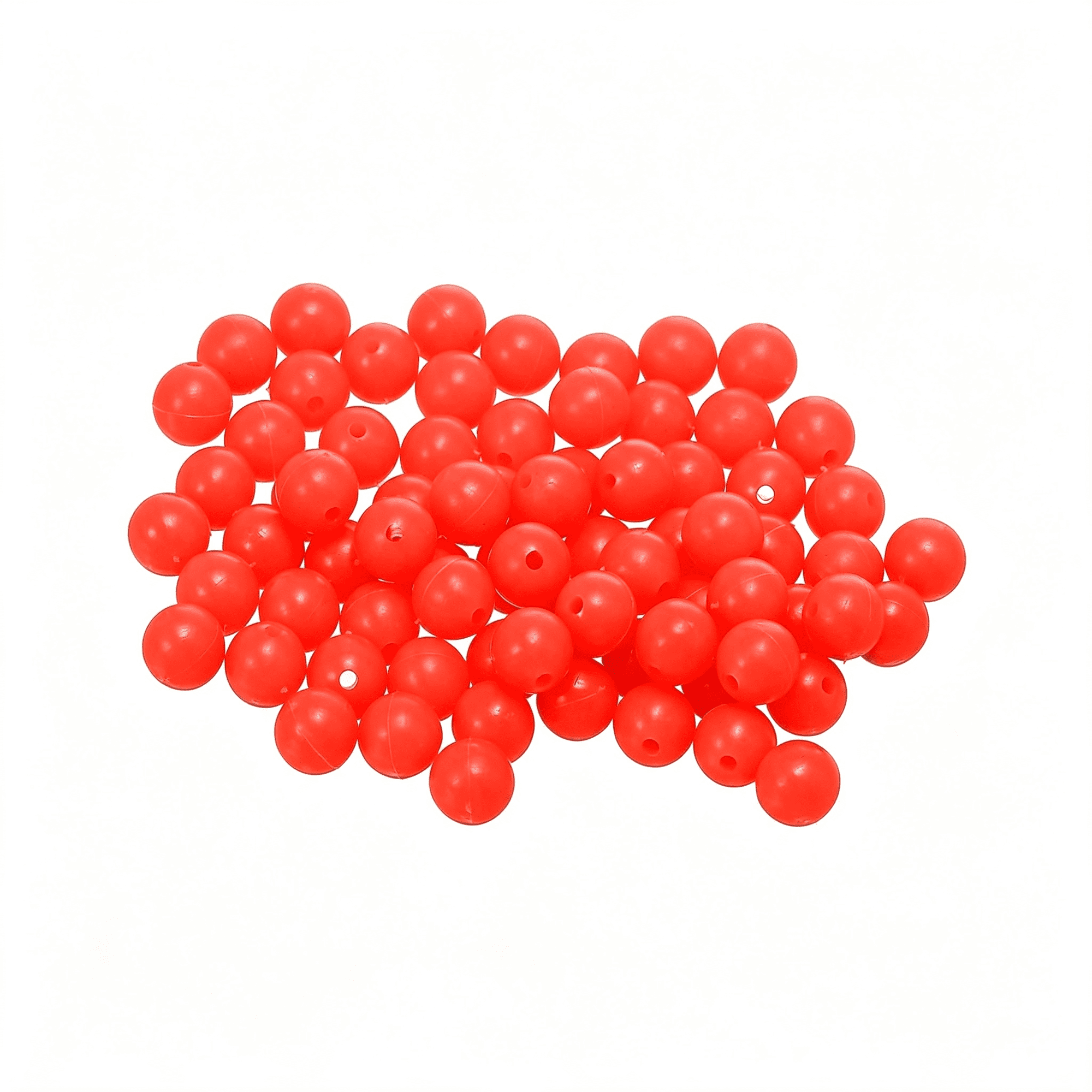 BESTSKY Fishing Beads Glow Soft Plastic Fishing Bait Eggs Lure Rigs Accessories For Saltwater Freshwater Plastic Beads Luminous Bait