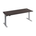 thumbnail image 2 of Scranton & Co Engineered Wood 72W Adjustable Standing Desk in Storm Gray, 2 of 7