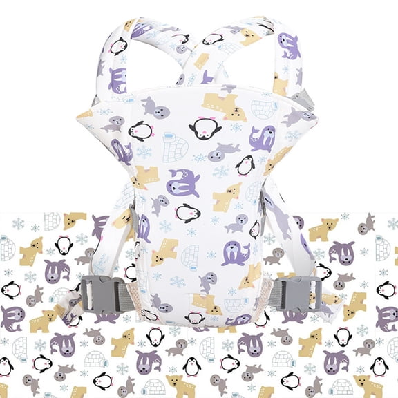Sangle Polyvalente Enveloppante Sécurisée Soutien Confortable pour Transport avant Arrière Design Durable Doux Respirant