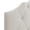 thumbnail image 3 of Home Fare Upholstered Camelback King Bed in Warm Gray, 3 of 10