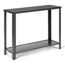 Console Entryway Vestibule Sofa Side Table W/ Storage Shelf