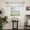 Ash Grey, variant on VHC Brands Annie Buffalo Check Cotton Farmhouse Kitchen Curtains Rod Pocket Balloon Valance, 15x60, Black