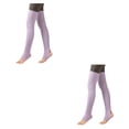 thumbnail image 1 of Sonducket 1 Pair Leg Warmers Socks Fashionable Warm Stocking Ballet Skin Stockings Dance Leg Thicken Friendly Winter Autumn for Púrpura claro 2piezas Sonducket CBP052008, 1 of 5