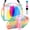 Rainbow2, variant on Kids-Friendly Silicone Case with Built-in Screen Protector for 11" iPad 11th Gen 2025 (A16) & 10.9" iPad 10th Gen 2022 (Rainbow)