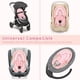 thumbnail image 4 of Insert para Silla de Auto para Bebé DAYEEBALL Cojín Rosa a Cuadros, 4 of 8