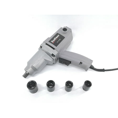 True 1 2 Electric Corded Impact Wrench 220 Ft Lbs Sockets True 1 2 Electric Corded Impact Wrench 220 Ft Lbs Sockets Case