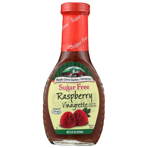 Maple Grove Farms Sugar Free Raspberry Vinaigrette Salad Dressing, 8 Oz