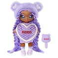 thumbnail image 2 of Na na na sorpresa eva Evermore - muñeca de moda de 7.5 "de oso de peluche de lavanda con Purpl Na! Na! Na! Surprise Na! Na! Na! Surprise, 2 of 2