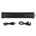 thumbnail image 1 of S100 Computer Speakers RGB Lights USB Powered Bluetooth Computer Soundbar for PC Tablets Desktop Cellphone Laptop, 1 of 5