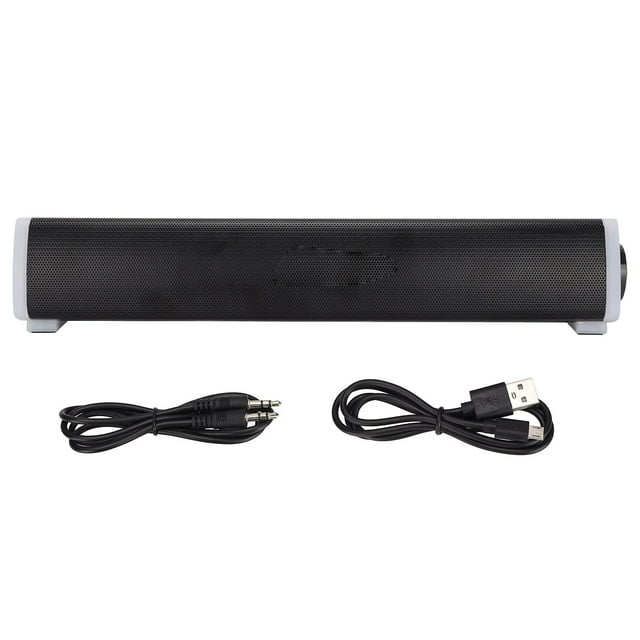 S100 Computer Speakers RGB Lights USB Powered Bluetooth Computer Soundbar for PC Tablets Desktop Cellphone Laptop