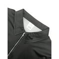 thumbnail image 4 of Polo Shirts Men Long Sleeve Golf Work T-Shirts Lightweight Breathable Work Shirts, Modern Fit, Stretchable Tops Workout Moisture Wicking Sweatshirts for Men Black M, 4 of 5